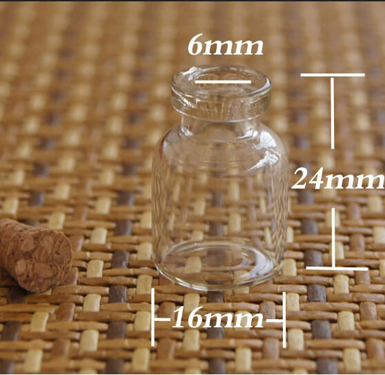wholesale 100pcs/lot 1.5ml 16*24mm factory wholesale B-00214 cute transparent Glass Vial Bottles with wood plug
wholesale 100pcs/lot 1.5ml 16*24mm factory wholesale B-00214 cute transparent Glass Vial Bottles with wood plug