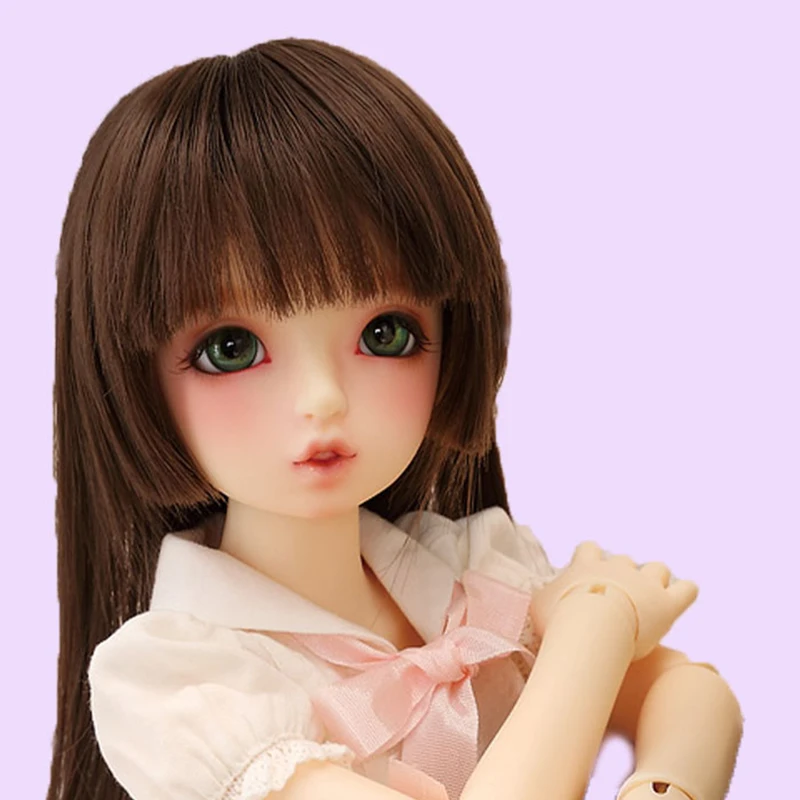 Bybrana 1/3 1/4 1/6 1/8 Bjd Wig Doll Hairpiece High TemperatureFiber Hairpiece Long One knifeFilat Long Straight Hair
Bybrana 1/3 1/4 1/6 1/8 Bjd Wig Doll Hairpiece High TemperatureFiber Hairpiece Long One knifeFilat Long Straight Hair