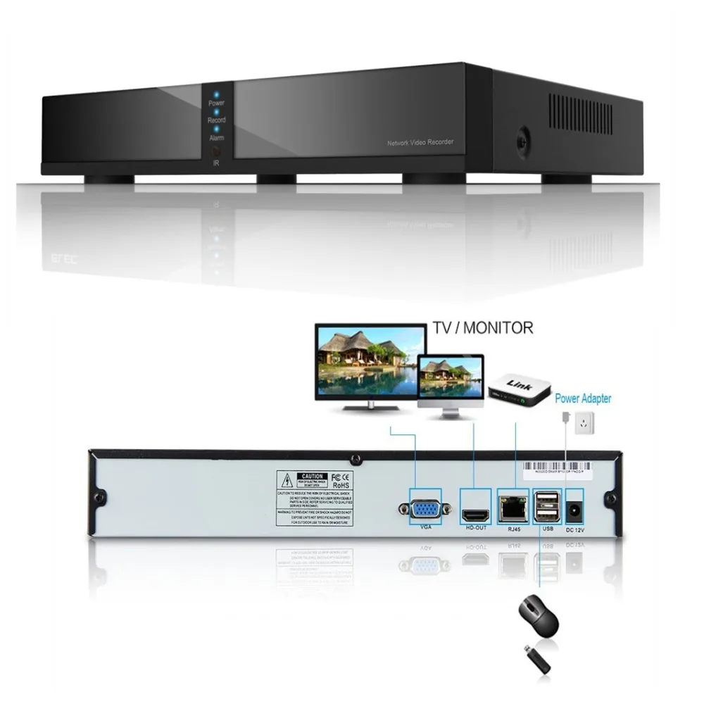 Сетевой видеорегистратор Seculink 4 канала 8 каналов 16 каналов 4 МП/5 Мп Super HD NVR ONVIF HDMI VGA H.265 облако P2P удаленный доступ мобильное приложение
Сетевой видеорегистратор Seculink 4 канала 8 каналов 16 каналов 4 МП/5 Мп Super HD NVR ONVIF HDMI VGA H.265 облако P2P удаленный доступ мобильное приложение