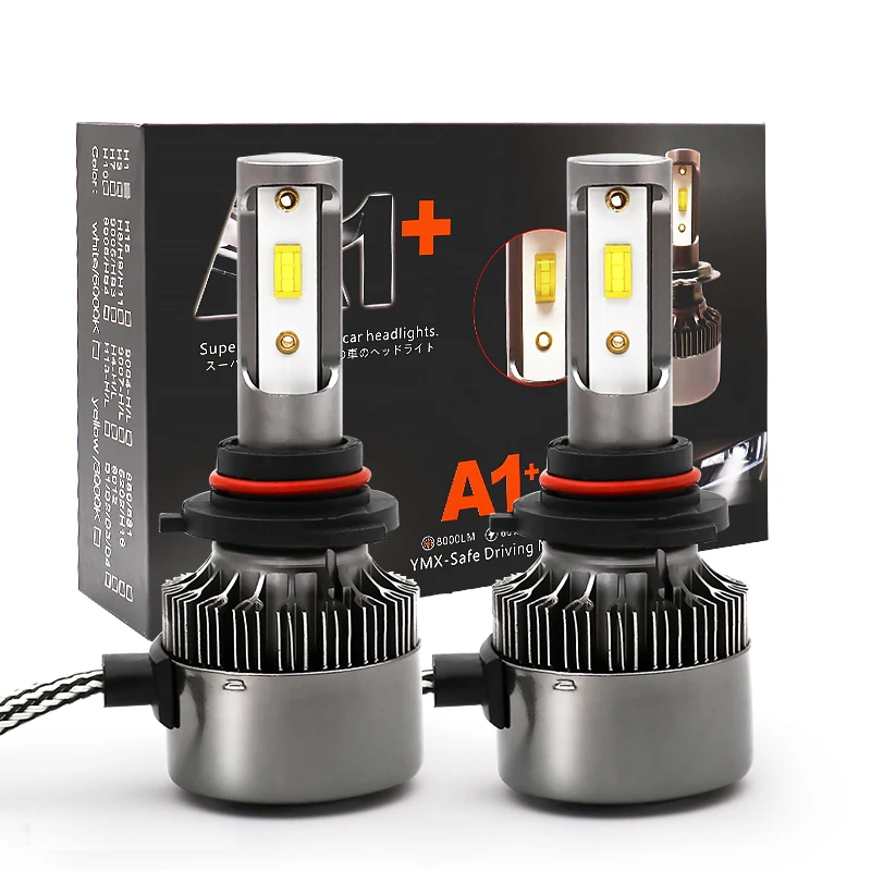 2PCS Car Headlight Bulbs 9005 LED Hb3 H1 H4 H7 9006 Hb4 Fog Lamp 12V 24V CSP 60W 6500K 8000LM IP68 Auto LED Lights Headlamp Kit
2PCS Car Headlight Bulbs 9005 LED Hb3 H1 H4 H7 9006 Hb4 Fog Lamp 12V 24V CSP 60W 6500K 8000LM IP68 Auto LED Lights Headlamp Kit