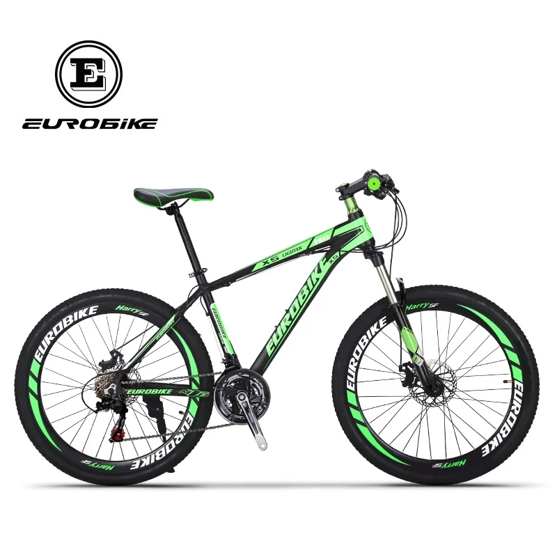 EUROBIKE Shimano 21 скоростной алюминиевый горный велосипед двойной дисковый тормоз