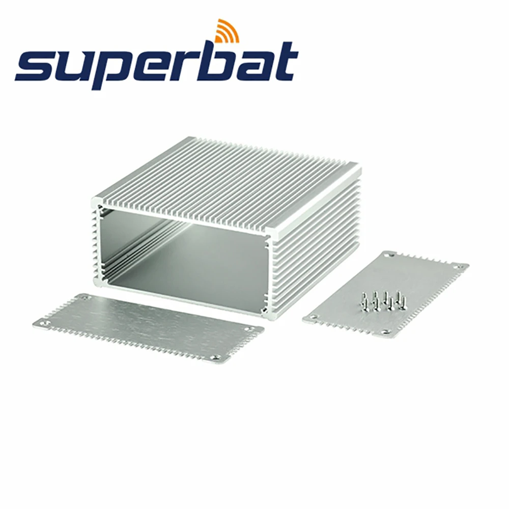 Superbat 3.94"*3.94"* 1.89" Extruded Aluminum Enclosure Junction PCB Instrument Box Case Electronic DIY 100*100*48MM with Screws
Superbat 3.94"*3.94"* 1.89" Extruded Aluminum Enclosure Junction PCB Instrument Box Case Electronic DIY 100*100*48MM with Screws