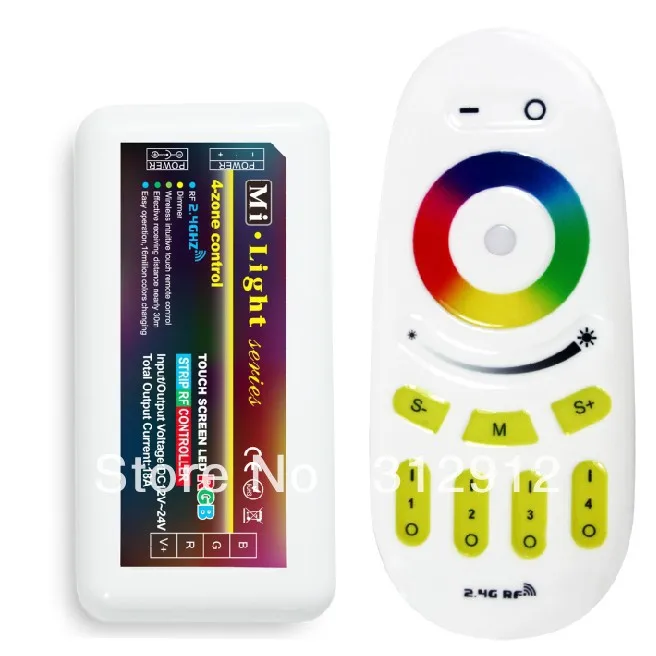 2,4 GHZ 4-зонный управляемый светодиодный RGB сенсорный контроллер; DC12-24V вход, 6A * 3CH выход
2,4 GHZ 4-зонный управляемый светодиодный RGB сенсорный контроллер; DC12-24V вход, 6A * 3CH выход