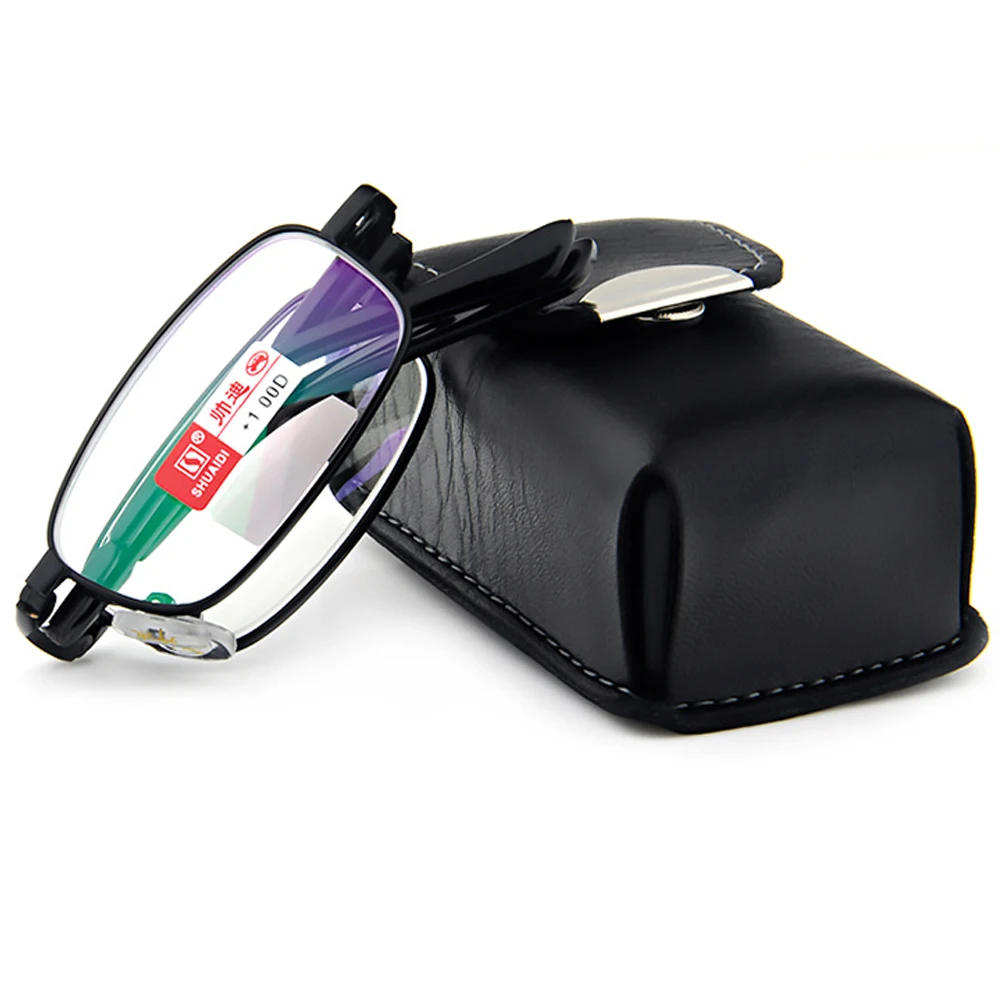 Leesbril Folding Presbyopic Glasses Reading High Quality Ultra Light With Belt Portable Case +1.0 +1.5 +2.0 +2.5 +3.0 +3.5 +4.0
Leesbril Folding Presbyopic Glasses Reading High Quality Ultra Light With Belt Portable Case +1.0 +1.5 +2.0 +2.5 +3.0 +3.5 +4.0