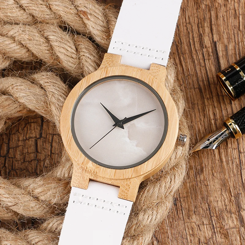 YISUYA Casual Wrist-watch Nature Wooden Lady Men Quartz Watches White Genuine Leather Band Strap Clock Trendy Sport Analog Watch
YISUYA Casual Wrist-watch Nature Wooden Lady Men Quartz Watches White Genuine Leather Band Strap Clock Trendy Sport Analog Watch