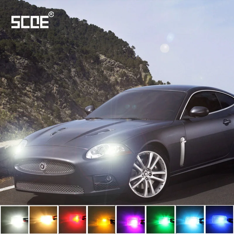 Для Jaguar S Type X XJ новинка XK8 XK XY8 SCOE 2 x супер яркий передний парковочный фонарь