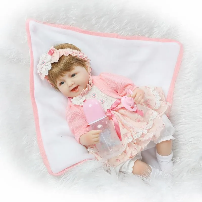 Кукла-реборн из мягкой ткани 40 см силиконовые куклы-Новорожденные | Игрушки и