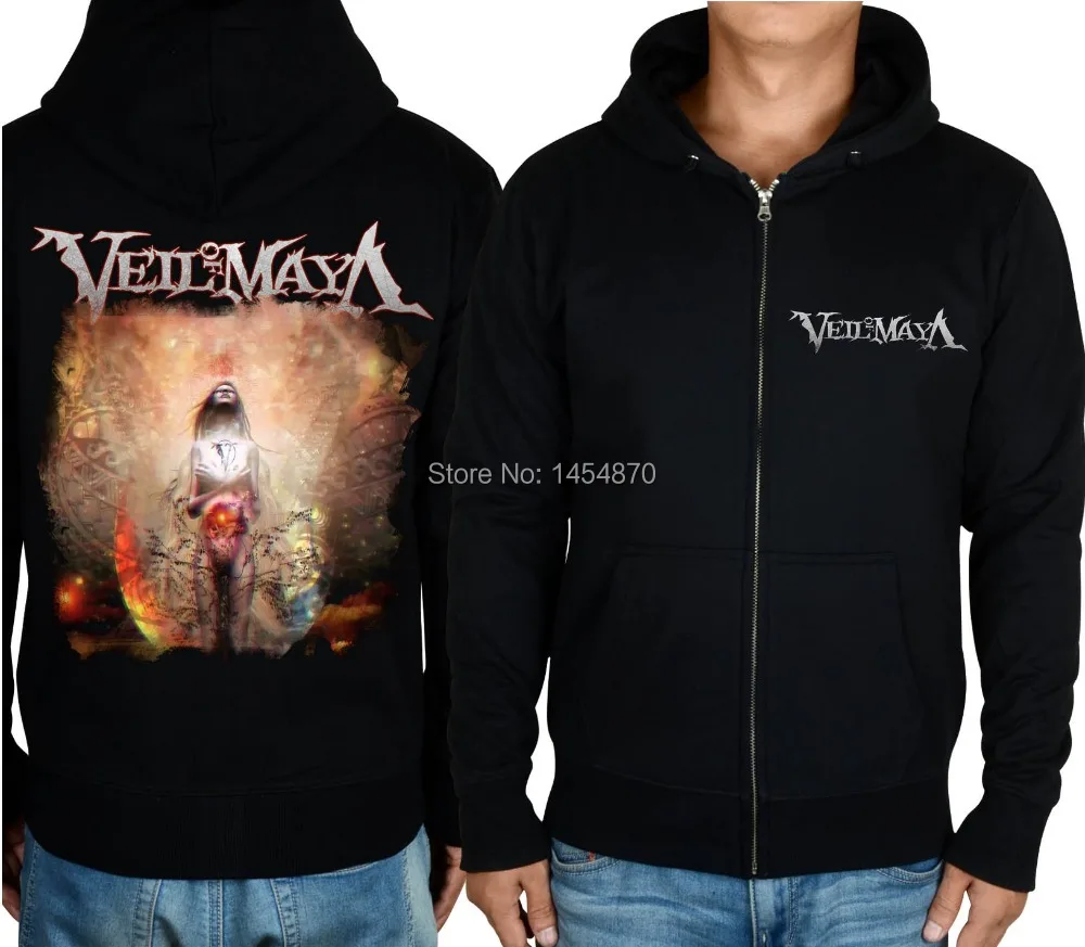 11 styles Zipper Sudadera Veil of Maya Pullover Cotton Rock brand clothing Hoodies jacket punk hardrock sweatshirt chandal
11 styles Zipper Sudadera Veil of Maya Pullover Cotton Rock brand clothing Hoodies jacket punk hardrock sweatshirt chandal
