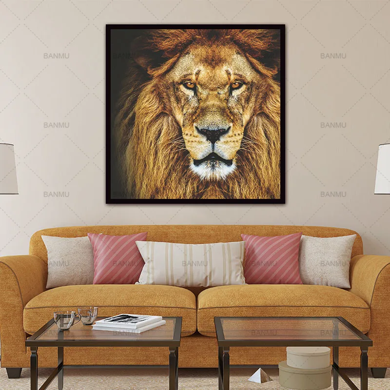 Canvas Painting Wall Art Pictures Lion Prints on 1 Panel Animal Home Decoration Decor Modular Pictures For Living Room no Frame
Canvas Painting Wall Art Pictures Lion Prints on 1 Panel Animal Home Decoration Decor Modular Pictures For Living Room no Frame