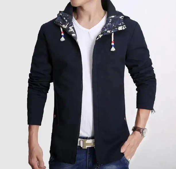HOT 2017Spring Male New jacket Pure cotton thin young men hooded jacket coat of cultivate one's morality
HOT 2017Spring Male New jacket Pure cotton thin young men hooded jacket coat of cultivate one's morality