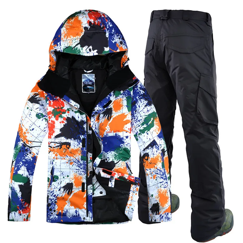 GSOU NOW New Ski Suit For Men Snowboard Suit With Snowboard Jacket Pant Outdoor Winter Thermal Clothing Set Coat Trousers
GSOU NOW New Ski Suit For Men Snowboard Suit With Snowboard Jacket Pant Outdoor Winter Thermal Clothing Set Coat Trousers