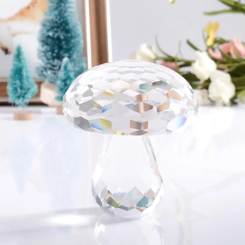 Clear Crystal Mushrooms Glass Personalised Wedding Home Ornaments Modern Birthday Party Decorations Adult Gift
Clear Crystal Mushrooms Glass Personalised Wedding Home Ornaments Modern Birthday Party Decorations Adult Gift