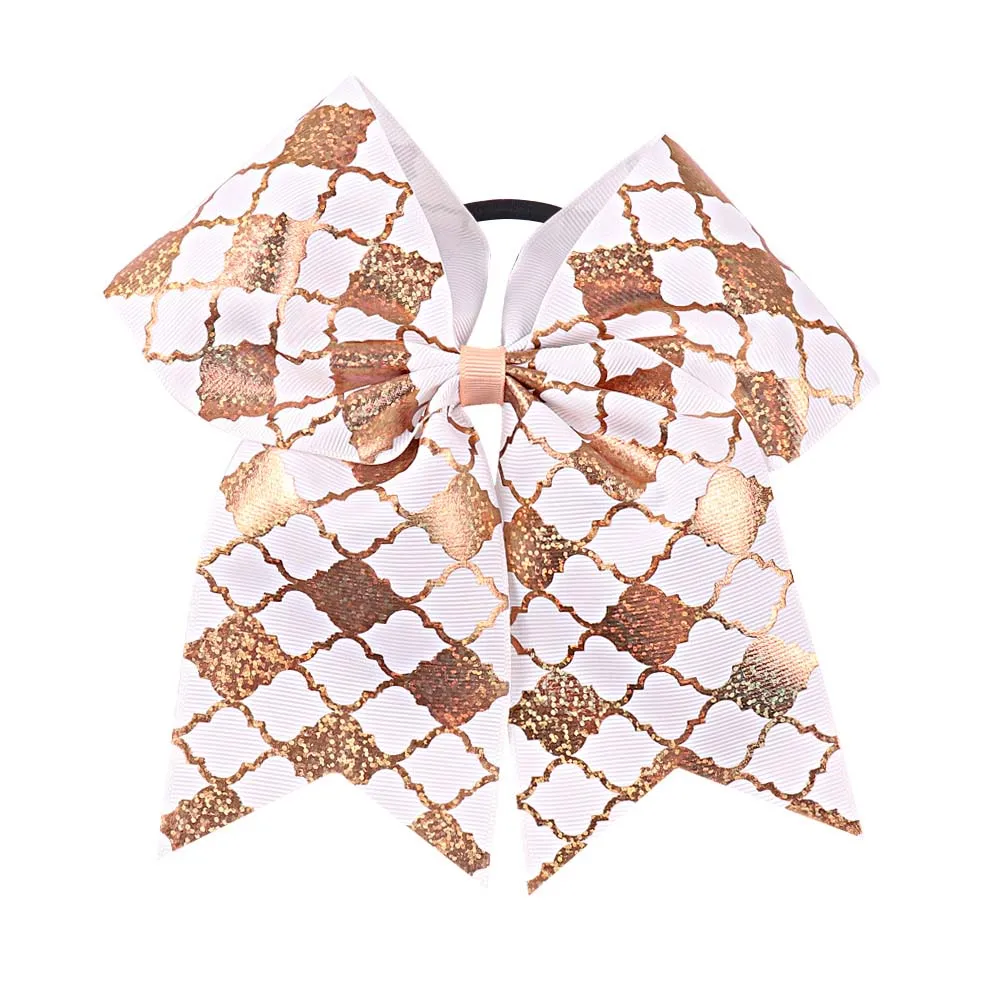 CN 7" Glitter Cheer Bows With Rubber Band For Girls Kids Handmade Metallic Lips Cheerleading Hair Bows Hair Accessories
CN 7" Glitter Cheer Bows With Rubber Band For Girls Kids Handmade Metallic Lips Cheerleading Hair Bows Hair Accessories