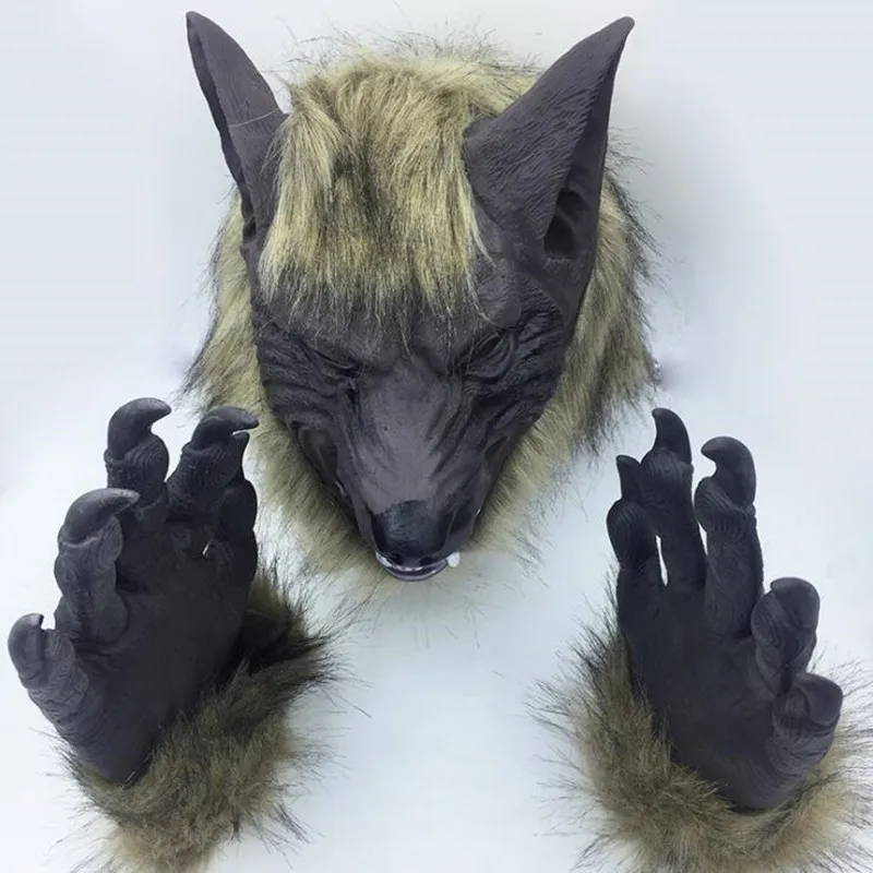 Scary Animals Wolf Lion Tiger Head Cover Masks Gloves Adults Men Women Cosplay Performance Masquerade Props Party Halloween
Scary Animals Wolf Lion Tiger Head Cover Masks Gloves Adults Men Women Cosplay Performance Masquerade Props Party Halloween