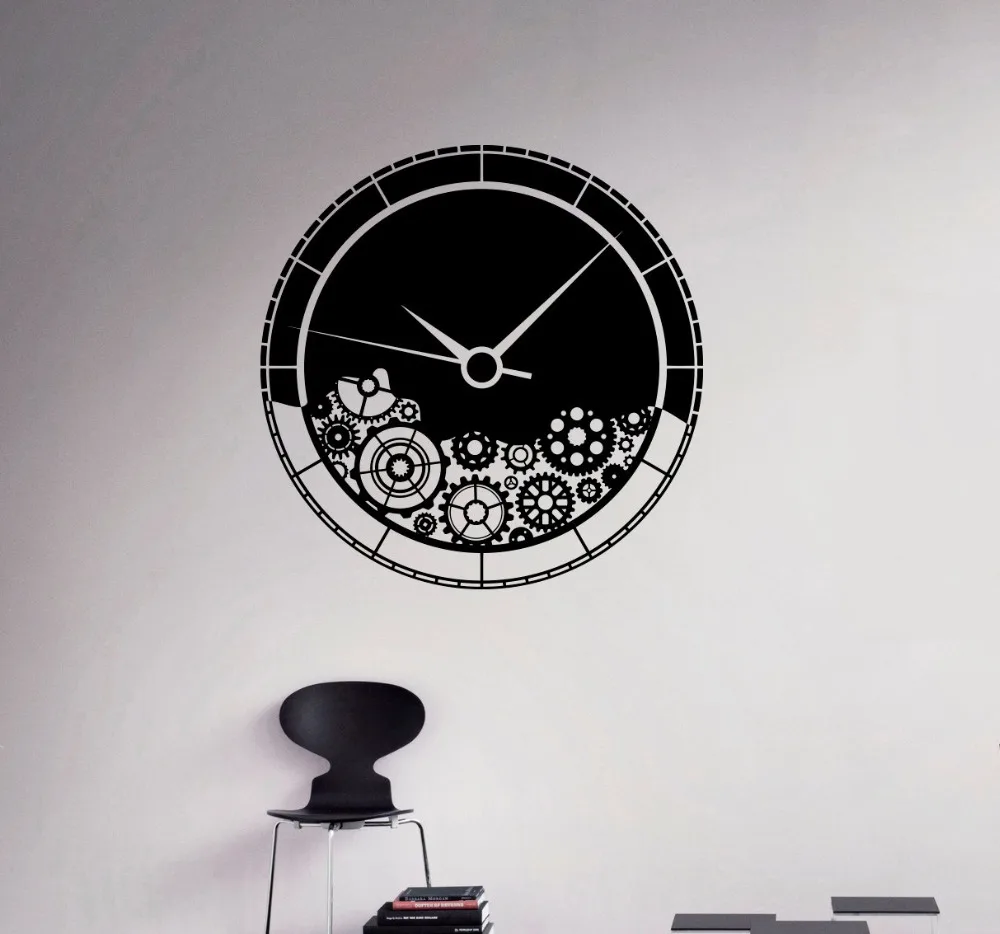 Clock Mechanism Wall Decal Gears Cogwheel Waterproof Wall Sticker Home Livingroom Creative Soecial Decorative Wallpaper M-33
Clock Mechanism Wall Decal Gears Cogwheel Waterproof Wall Sticker Home Livingroom Creative Soecial Decorative Wallpaper M-33