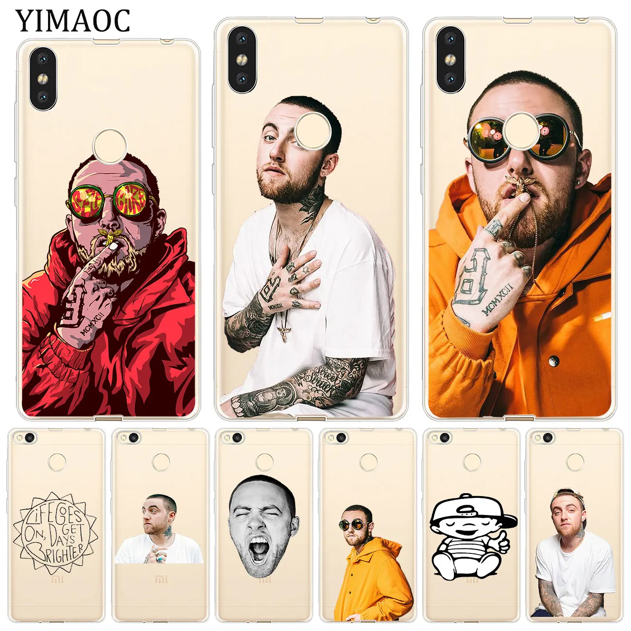 Мягкий силиконовый чехол для телефона YIMAOC Macs Miller Xiaomi Mi 9 9T CC9 CC9E A3 Pro 8 SE A2 Lite A1 MiX 2S MAX 3