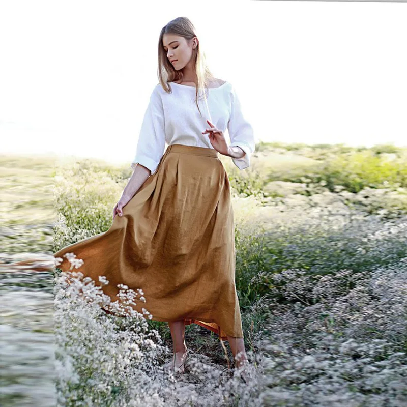 U-SWEAR 2020 New Arrival Fashion Women Casual Skirt Slim Fit Comfortable Loose Mid-Calf Soft Vestidos Female Sweet Solid Skirt
U-SWEAR 2020 New Arrival Fashion Women Casual Skirt Slim Fit Comfortable Loose Mid-Calf Soft Vestidos Female Sweet Solid Skirt