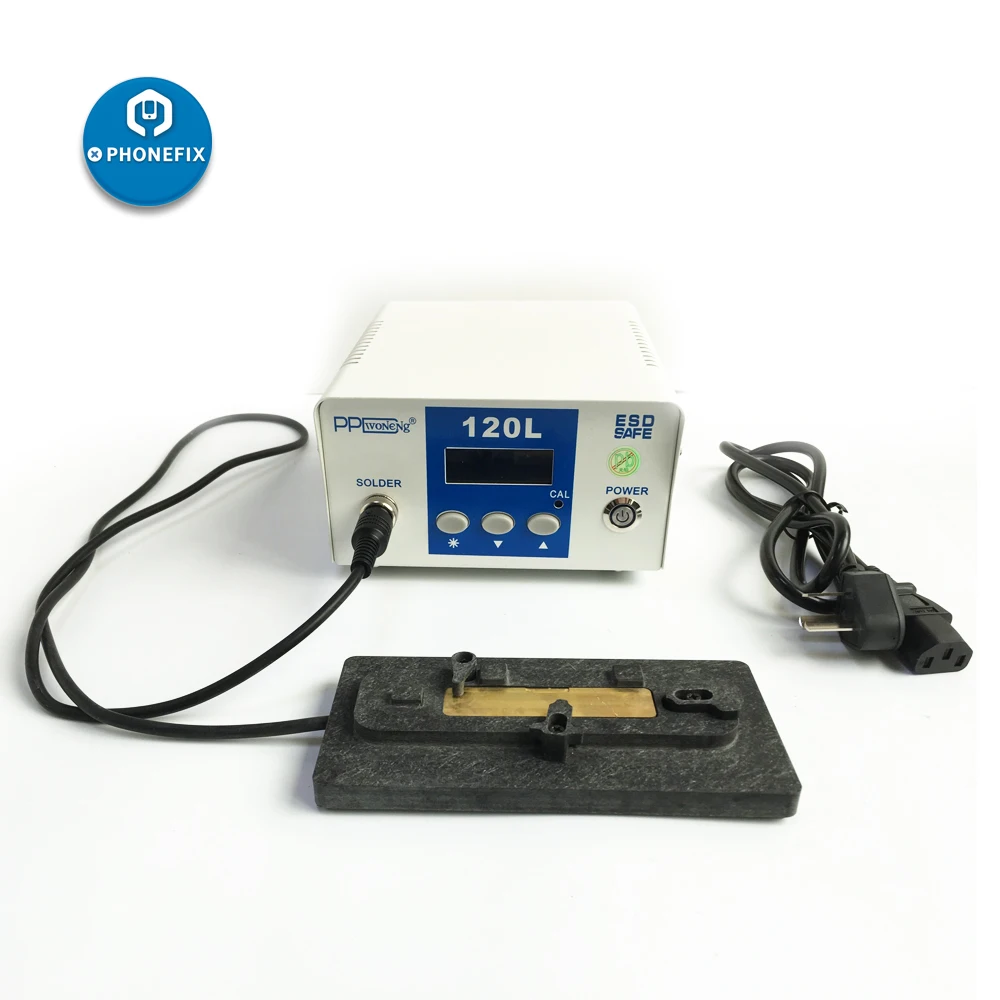 PHONEFIX PPD120 Intelligent Desoldering Rework Station For iPhone A8 A9 A10 A11 A12 CPU Motherboard Desoldering Repair Tools
PHONEFIX PPD120 Intelligent Desoldering Rework Station For iPhone A8 A9 A10 A11 A12 CPU Motherboard Desoldering Repair Tools