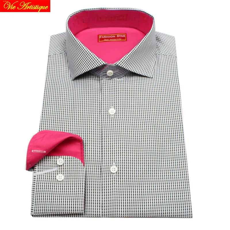 male plaid shirt men/women's casual cotton dress shirts with long sleeves slim fit tailor plus big size small black checked VA
male plaid shirt men/women's casual cotton dress shirts with long sleeves slim fit tailor plus big size small black checked VA