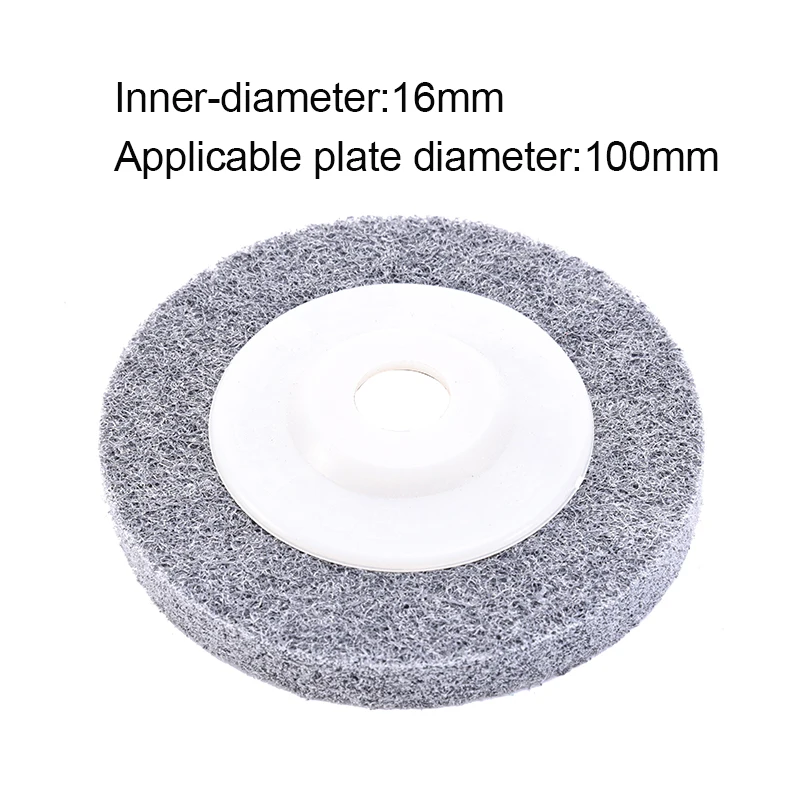 Nylon Grinding Disc 180# Flap Wheel For Metal Finish Wood Polishing On Angle Grinder 100*12*16mm
Nylon Grinding Disc 180# Flap Wheel For Metal Finish Wood Polishing On Angle Grinder 100*12*16mm