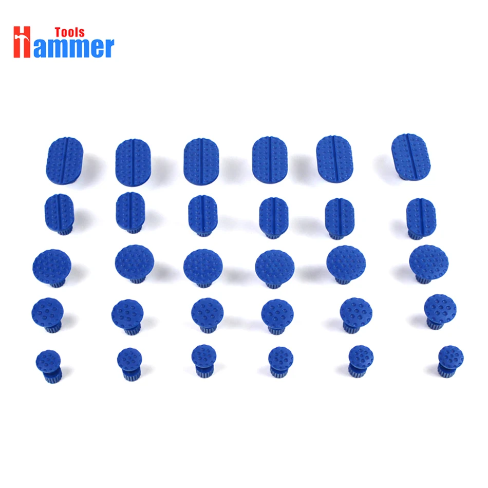 30Pcs Auto Body Dent Repair Tool Pulling Tabs Car Removal Kit Glue car KING Tab | Инструменты