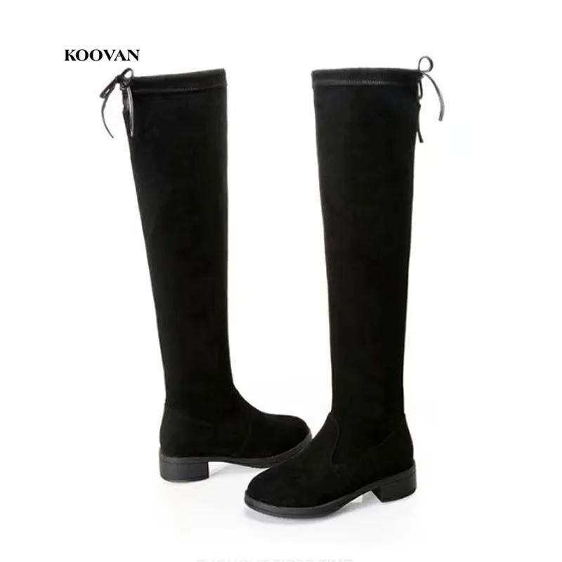 Koovan Women's Over The Heel Long Boots Women's Knees Winter 2018 New Real Leather Black Slimming High Boots Women's Shoes
Koovan Women's Over The Heel Long Boots Women's Knees Winter 2018 New Real Leather Black Slimming High Boots Women's Shoes