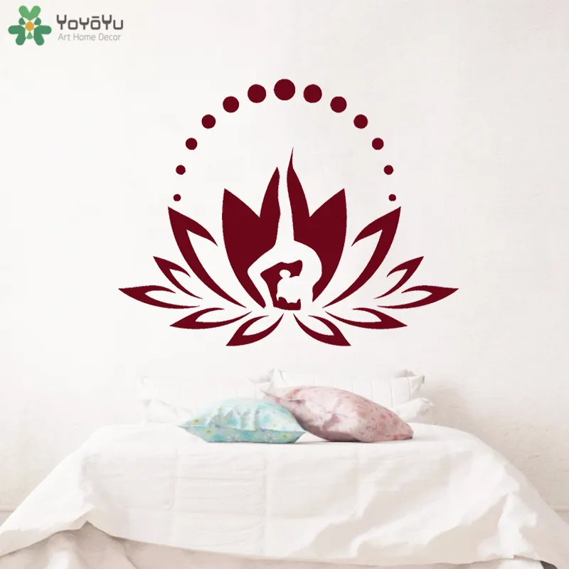 YOYOYU Wall Decal Flower Lotus Pattern Yoga Center Studio Vinyl Wall Stickers Buddha Meditation Removable Interior Decor CT722
YOYOYU Wall Decal Flower Lotus Pattern Yoga Center Studio Vinyl Wall Stickers Buddha Meditation Removable Interior Decor CT722