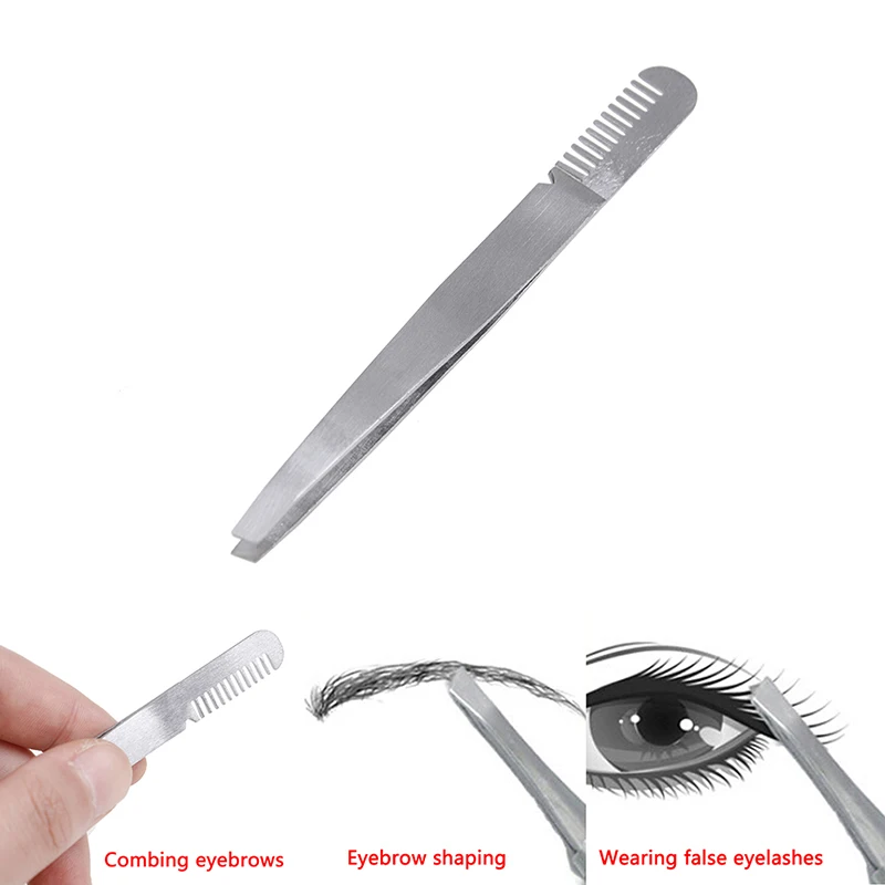 1Pc Stainless Steel Extension Eyebrow Tweezer Eyebrow Comb Makeup Cosmetic Tool Eyebrow Clip
1Pc Stainless Steel Extension Eyebrow Tweezer Eyebrow Comb Makeup Cosmetic Tool Eyebrow Clip