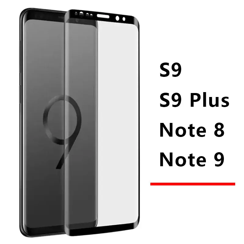 Защитное стекло для Samsung S9 Plus Note 9 8 закаленное защита экрана чехол Galaxy S 9s S9plus Not Note9