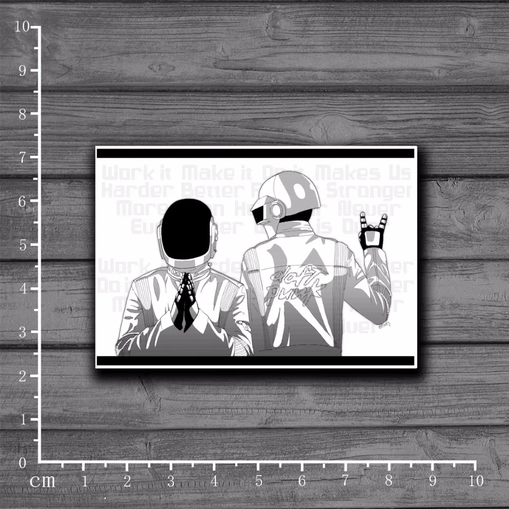 Daft панк Скрапбукинг Канцелярские наклейки Декор Наклейка для альбома дневник