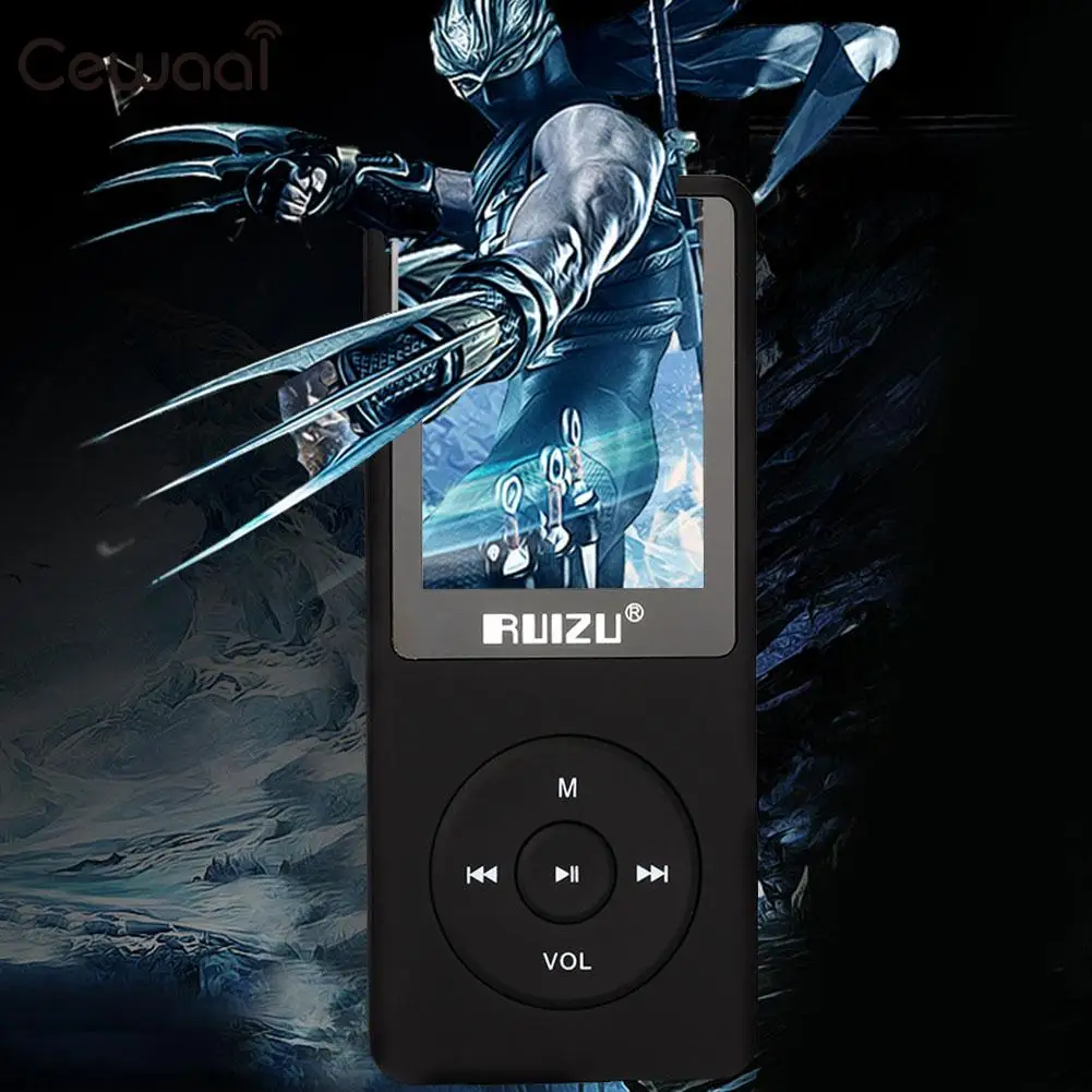 Портативный спорт HIFI Lossles MP4 плееры X02 4G TF карты FM музыка запись черный |