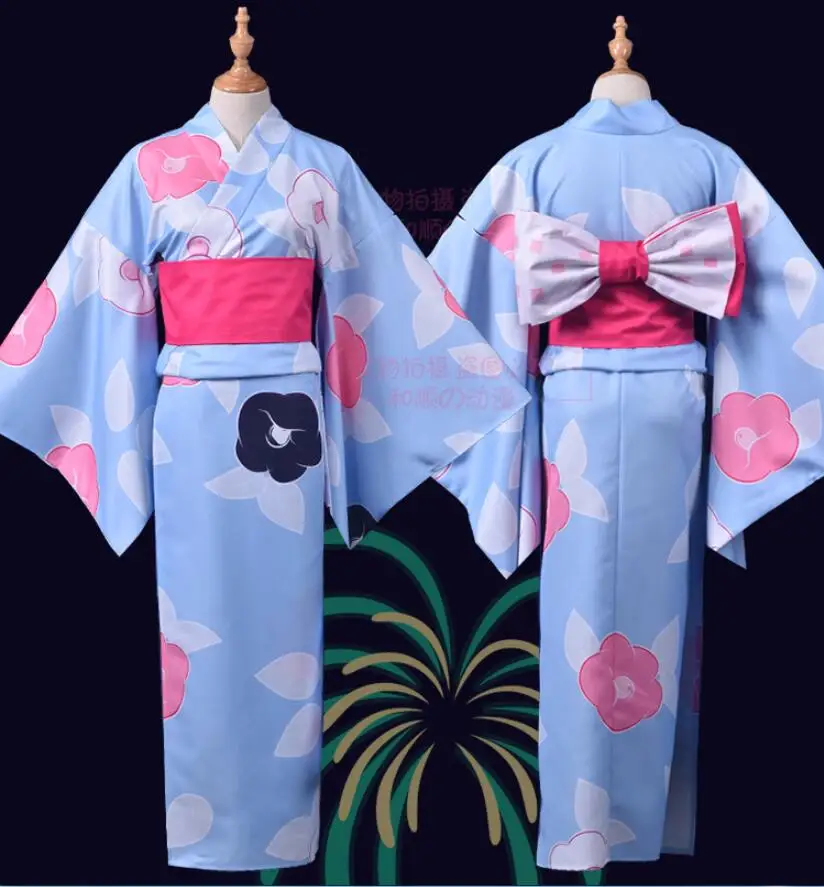 Hot Anime LoveLive!Sunshine Cosplay Watanabe You Cos Halloween Party Female Sweet Kawaii Yukata Kimono Costume
Hot Anime LoveLive!Sunshine Cosplay Watanabe You Cos Halloween Party Female Sweet Kawaii Yukata Kimono Costume