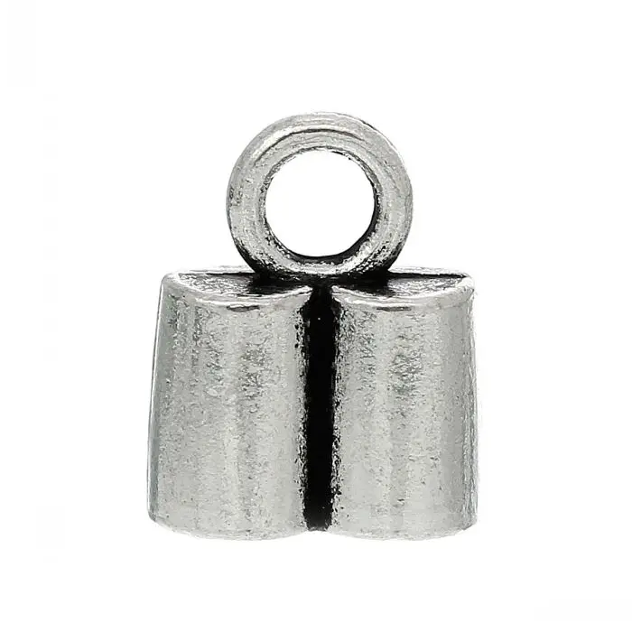 DoreenBeads Necklace Cord End Tip Beads Caps Silver Color(Fit 5mm Cord)16mm x 13mm,50PCs
DoreenBeads Necklace Cord End Tip Beads Caps Silver Color(Fit 5mm Cord)16mm x 13mm,50PCs