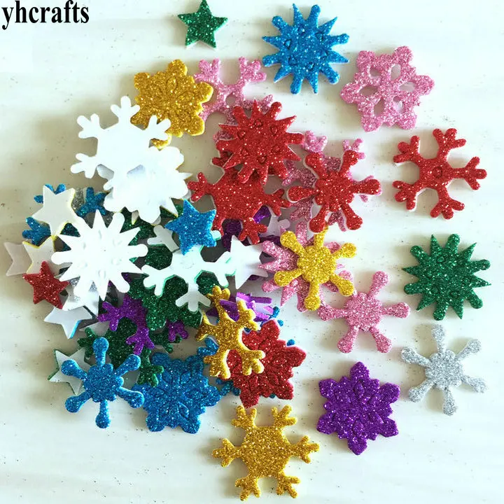 1bag/LOT.Mix color glitter snowflake foam stickers Xmas crafts Activity items Kids room decoration Decorative christmas diy toy
1bag/LOT.Mix color glitter snowflake foam stickers Xmas crafts Activity items Kids room decoration Decorative christmas diy toy