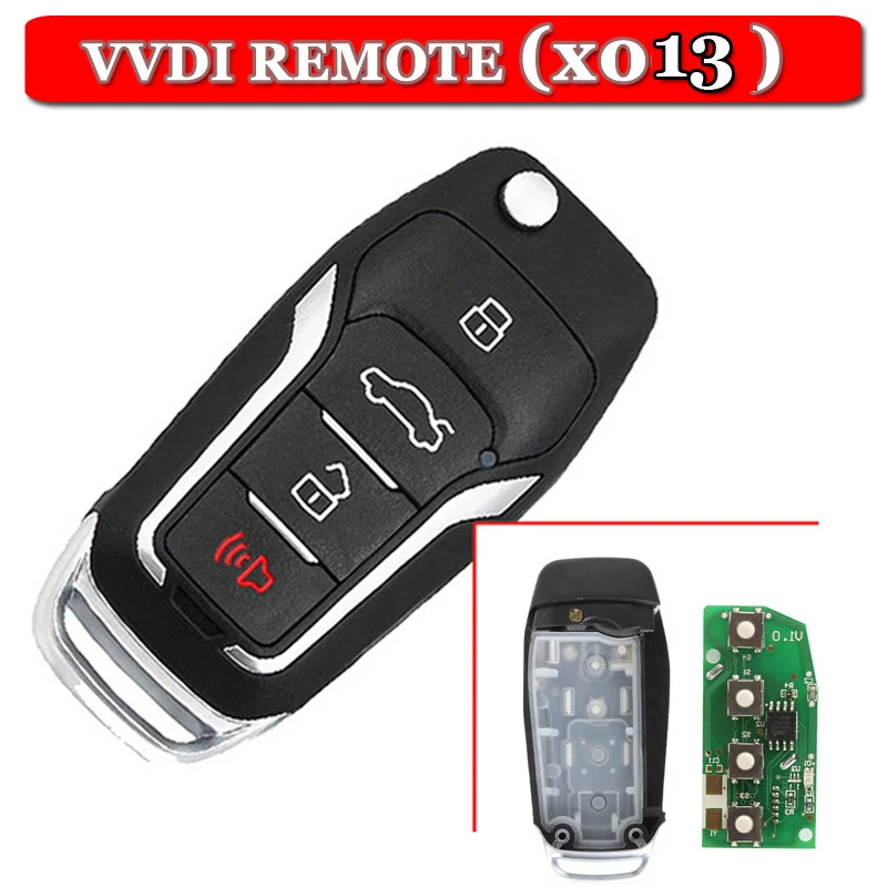 (1pcs )X013 XHORSE English Version Series Universal Remote Key Fob 4 Button for VVDI Key Tool
(1pcs )X013 XHORSE English Version Series Universal Remote Key Fob 4 Button for VVDI Key Tool