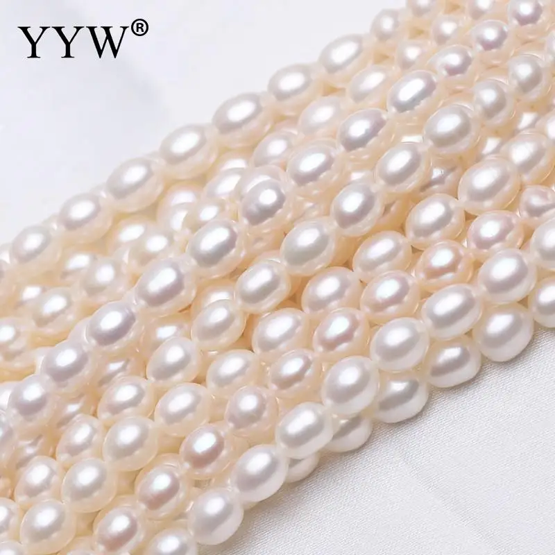 Cultured Rice Freshwater Pearl Beads natural white 7-8mm Approx 0.8mm Sold Per Approx 15 Inch Strand
Cultured Rice Freshwater Pearl Beads natural white 7-8mm Approx 0.8mm Sold Per Approx 15 Inch Strand