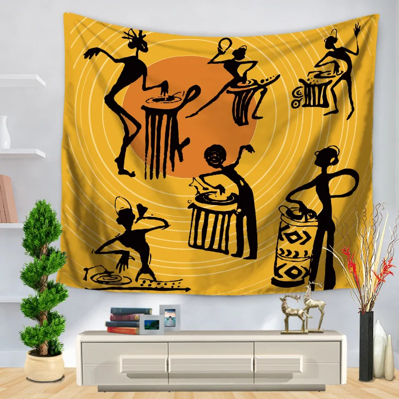 Africa Original People Printed Tapestry Wall Hanging Home Decor Bohemian Style Yellow Table Cloth Bedspread Yoga Mat Blankets
Africa Original People Printed Tapestry Wall Hanging Home Decor Bohemian Style Yellow Table Cloth Bedspread Yoga Mat Blankets