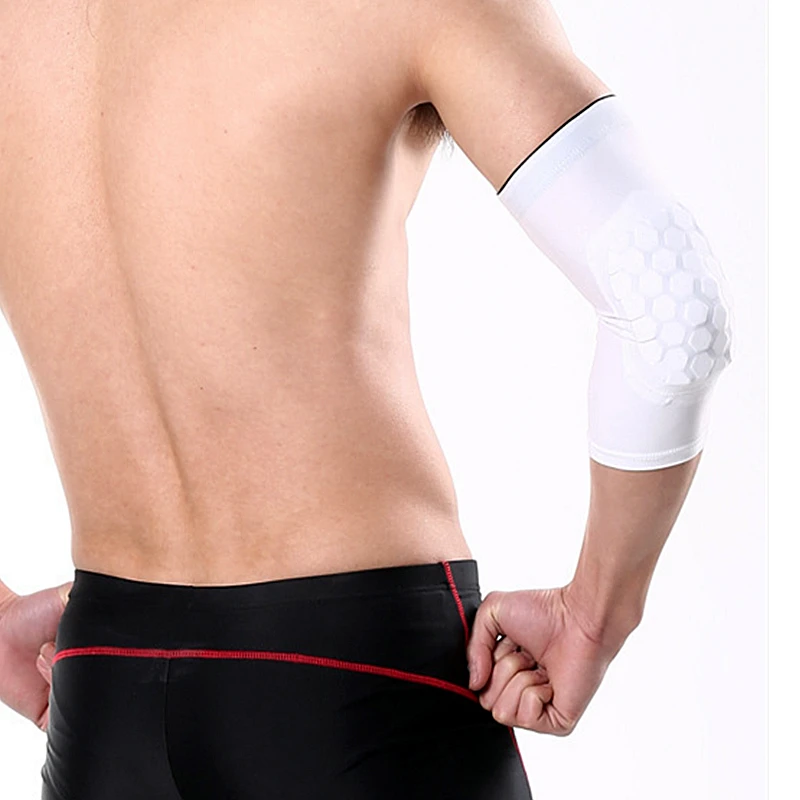 2 PCS Breathable Crashproof Honeycomb Arm Sleeve Protector Guards Pads Basketball Elastic Sweat Elbow Pad Support Warmers
2 PCS Breathable Crashproof Honeycomb Arm Sleeve Protector Guards Pads Basketball Elastic Sweat Elbow Pad Support Warmers