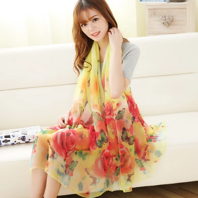 women Autumn and summer chiffon ladies scarves long Spring and Autumn large scarf Korean shawl students beach Wraps
women Autumn and summer chiffon ladies scarves long Spring and Autumn large scarf Korean shawl students beach Wraps