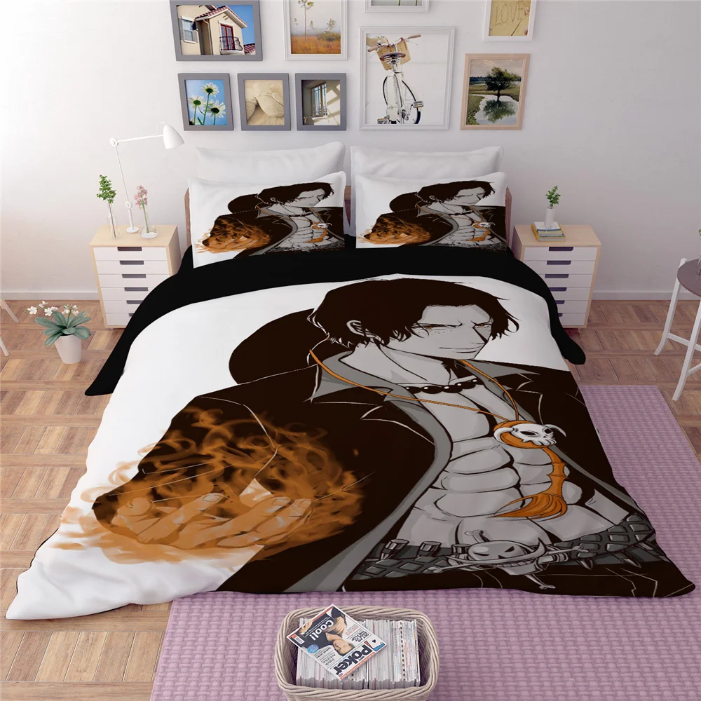Mxdfafa Anime One Piece Printed Duvet Cover Set 3D Bedding Set Luxury Comforter Bedding Set with 1 Duvet Cover and 2 Pillowcase
Mxdfafa Anime One Piece Printed Duvet Cover Set 3D Bedding Set Luxury Comforter Bedding Set with 1 Duvet Cover and 2 Pillowcase