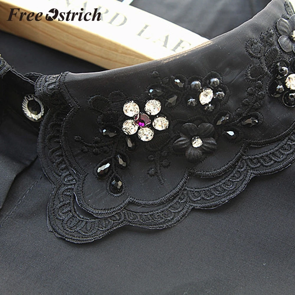 Free Ostrich Fashion Fake Collar Floral Diamond New Blouse False Collar Clothes Shirt Detachable Collars For Girls And Women Hot
Free Ostrich Fashion Fake Collar Floral Diamond New Blouse False Collar Clothes Shirt Detachable Collars For Girls And Women Hot