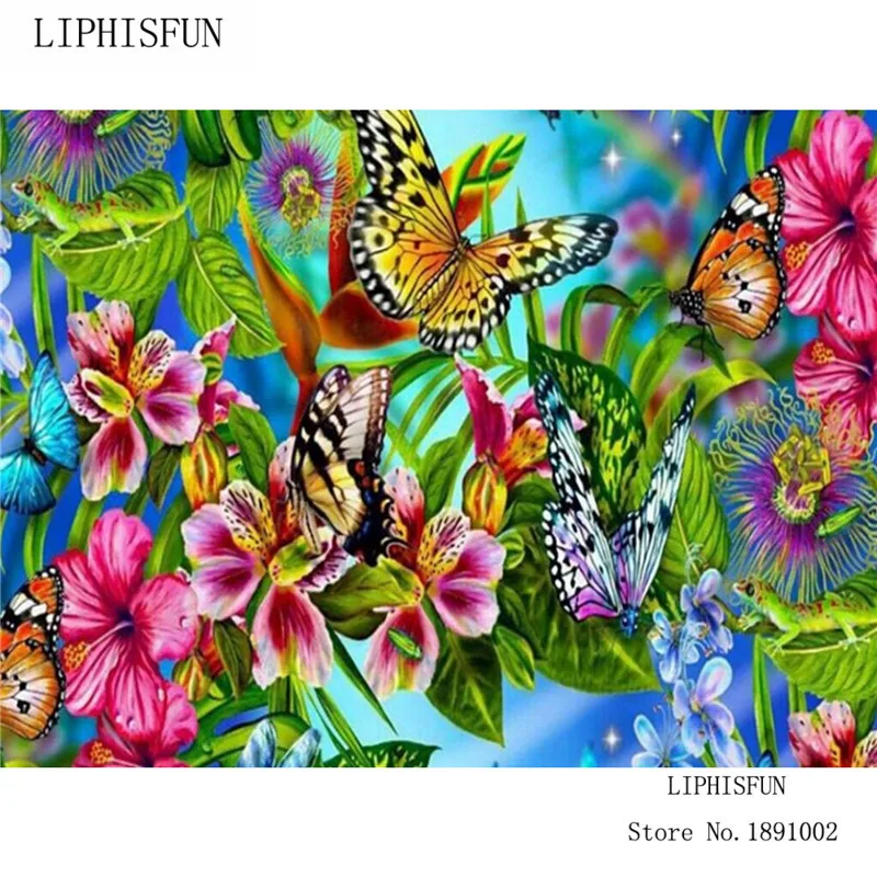5D Diy Diamond Painting Cross Stitch Butterflies And Flowers Diamond Embroidery Resin Square Rhinestones Home Decor
5D Diy Diamond Painting Cross Stitch Butterflies And Flowers Diamond Embroidery Resin Square Rhinestones Home Decor