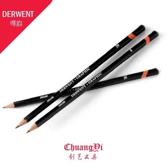 10PCS United Kingdom DERWENT Graphic Senior Multi-gray Black Sketch Pencil 9B-9H Standard Pencil
10PCS United Kingdom DERWENT Graphic Senior Multi-gray Black Sketch Pencil 9B-9H Standard Pencil