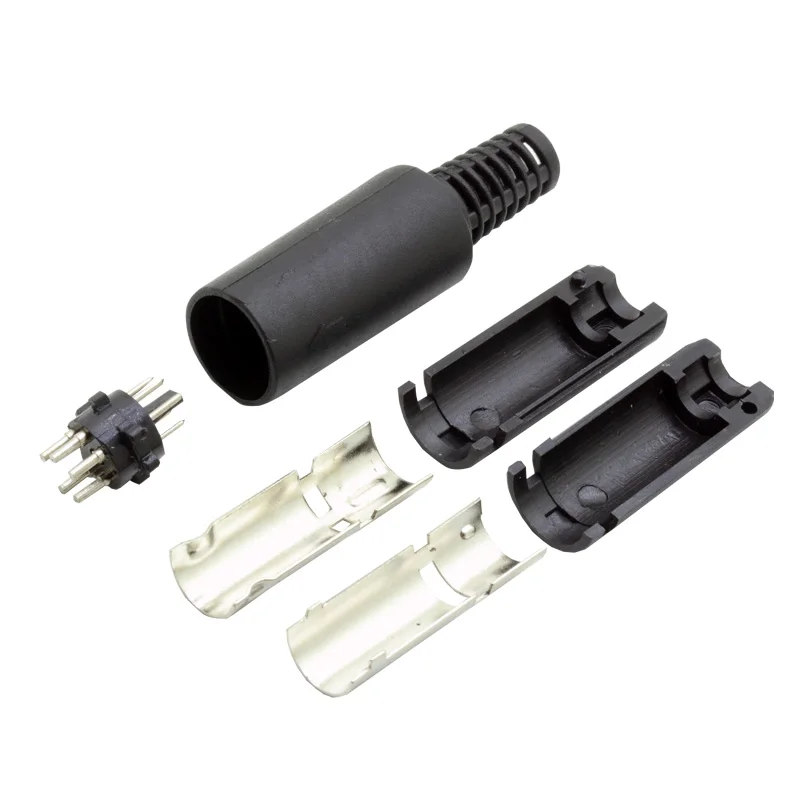 100pcs/lot 5 Pin MINI DIN Male Plug Connector W/ Plastic Handle Mini DIN Plug 5 Poles Wire Converter for Keyboard/Mouse DIY
100pcs/lot 5 Pin MINI DIN Male Plug Connector W/ Plastic Handle Mini DIN Plug 5 Poles Wire Converter for Keyboard/Mouse DIY