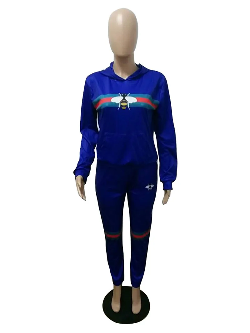 STERNBILD European Style Long sleeve Hooded Sweatshirt & Pencil Pants Fashion Bee Pattern Women' Sets with Pockets Polyester
STERNBILD European Style Long sleeve Hooded Sweatshirt & Pencil Pants Fashion Bee Pattern Women' Sets with Pockets Polyester