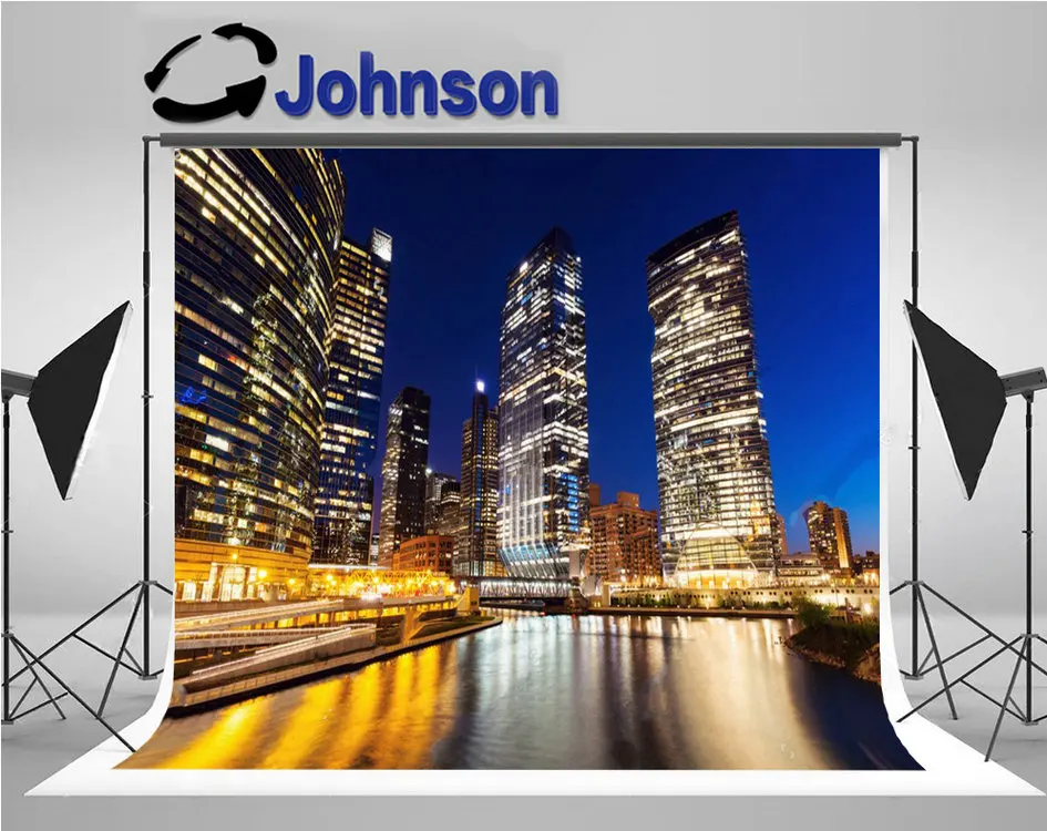 Chicago city skyline Night Illinois backdrops High quality Computer print wall photo studio background
Chicago city skyline Night Illinois backdrops High quality Computer print wall photo studio background