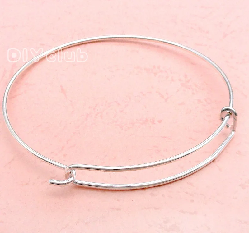 20pcs--Bright Silver / Silver / Gold/ Black Gun Wire Bangles Bracelets, Wiring Bracelet
20pcs--Bright Silver / Silver / Gold/ Black Gun Wire Bangles Bracelets, Wiring Bracelet