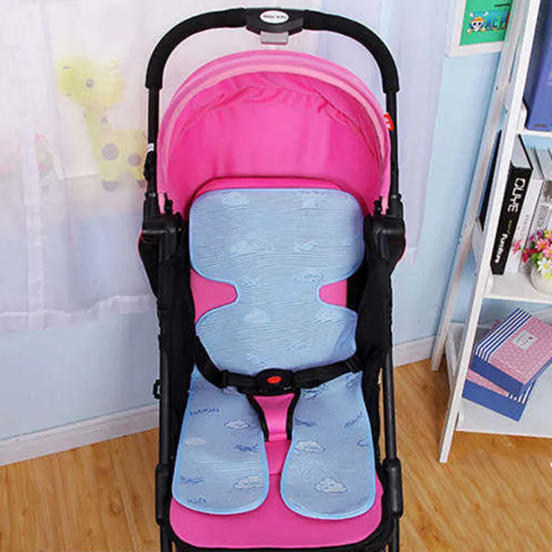 Summer Baby Carriages Seat Pad Ice Silk Fabric Kids Stroller Mat Child Cart Seat Mat With Bandage Pushchair Cushion Hot Sale
Summer Baby Carriages Seat Pad Ice Silk Fabric Kids Stroller Mat Child Cart Seat Mat With Bandage Pushchair Cushion Hot Sale