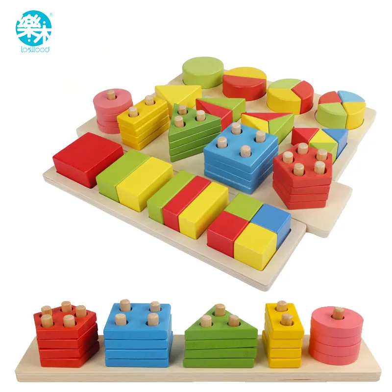 Wooden Educational montessori Toy Children's Early Education Montessori wooden block Teaching Aids Geometric
Wooden Educational montessori Toy Children's Early Education Montessori wooden block Teaching Aids Geometric