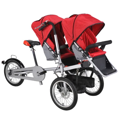 

taga tourism mother ride tricycle bike vehicle 2 in 1 parent-kid yabby alloy frame with out 3 speed